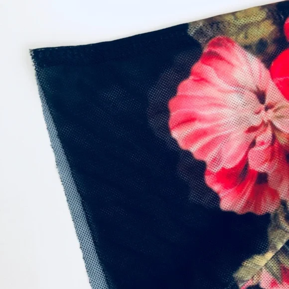 NWOT Nasty Gal Sheer London Body-con Dress - Picture 13 of 16